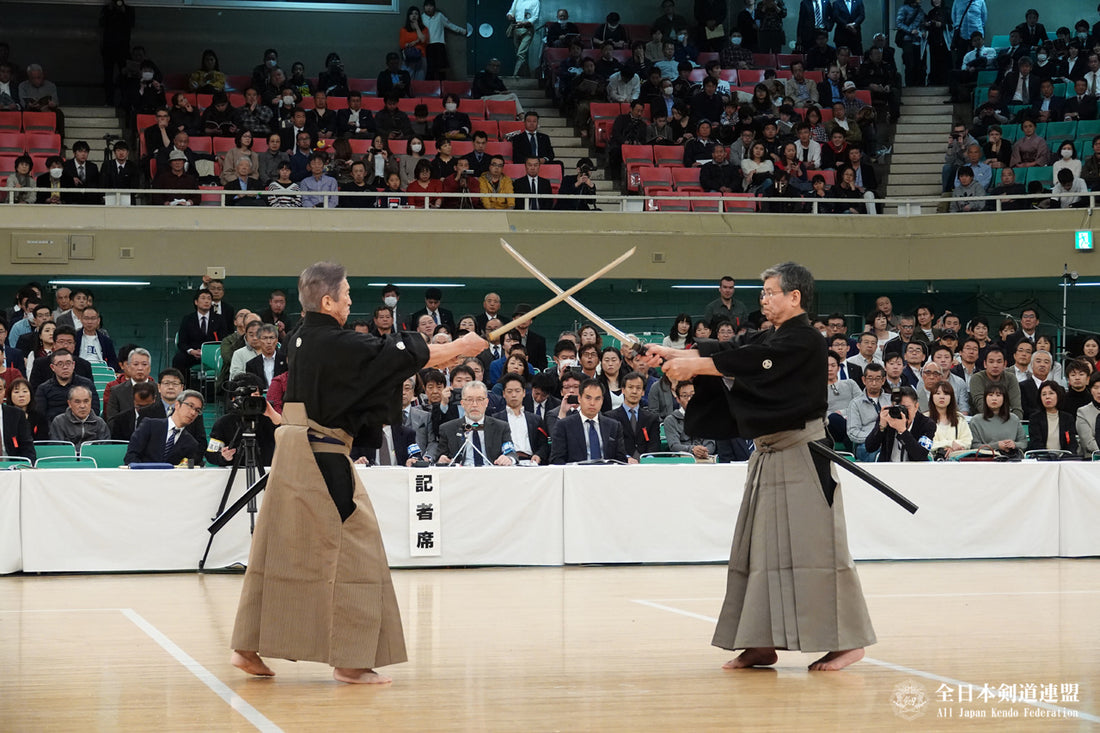 [SPOTLIGHT] - Toyomura Sensei (Hanshi 8dan) & Ujiie Sensei (Hanshi 8dan) Demonstrate Nihon Kendo Kata