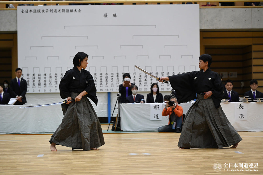 [SPOTLIGHT] - Watch the AMAZING Demonstration of Kendo Kata from All Japan Women's KENDO 7-DAN Tournament!