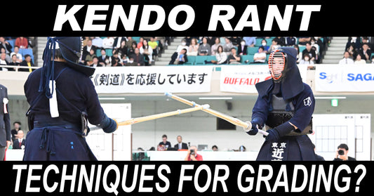 [KENDO RANT] - Techniques for Grading? Washing the Men?