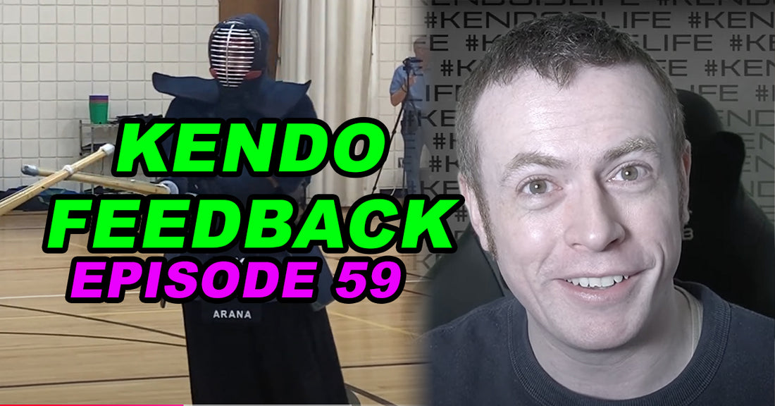 [KENDO FEEDBACK ep59] - 4th Dan Grading Feedback, 1 Kyu Level Shiai.