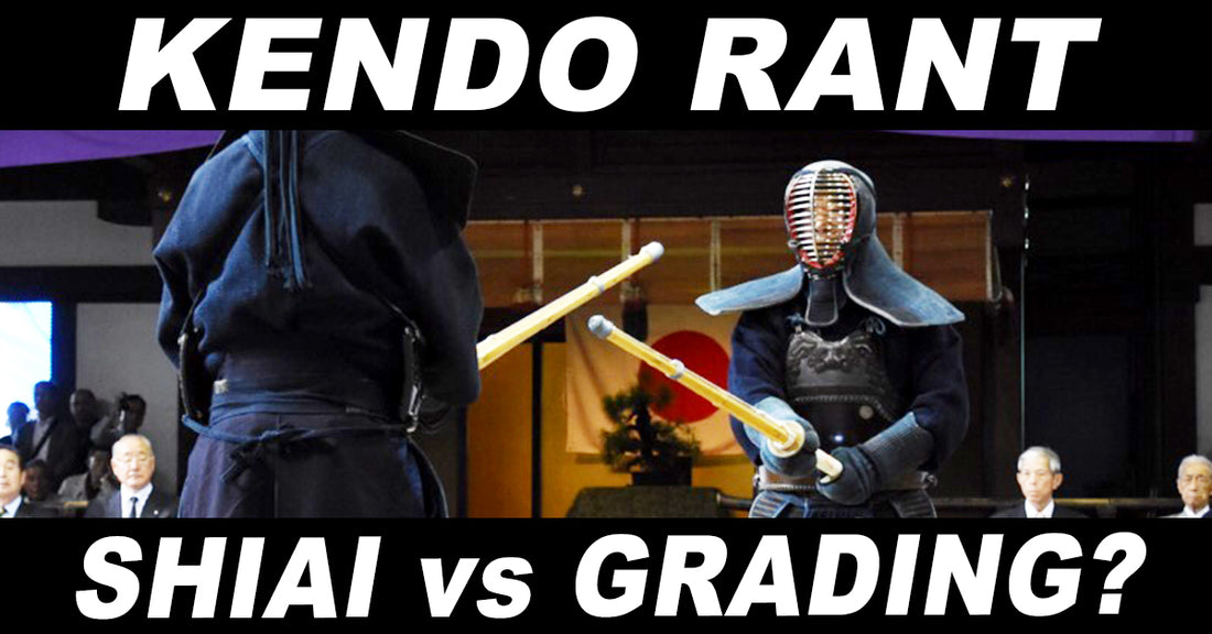 [KENDO RANT] - Shiai Kendo vs Grading Kendo? Correct Kamae?