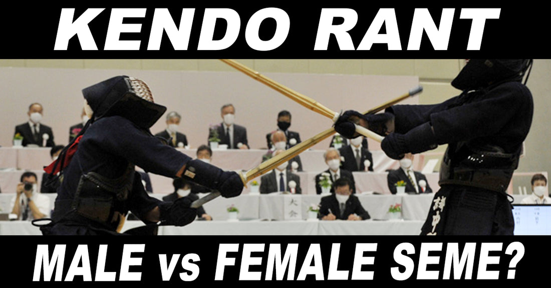 [KENDO RANT] - Male vs Female Seme? Colourful Kendogi and Hakama?