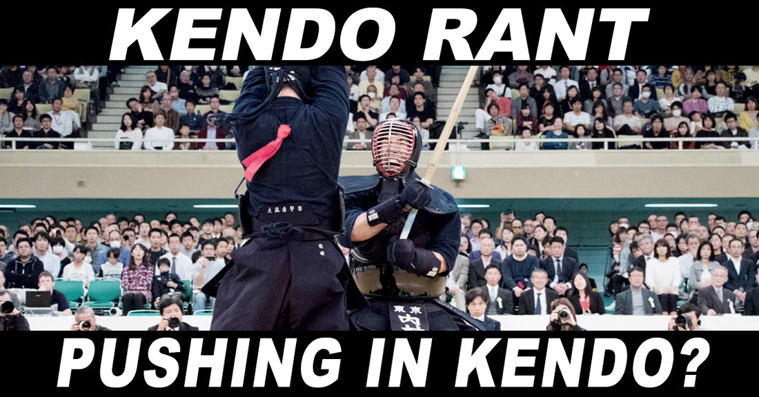 [KENDO RANT] - Pushing in Kendo? Shu Ha Ri?