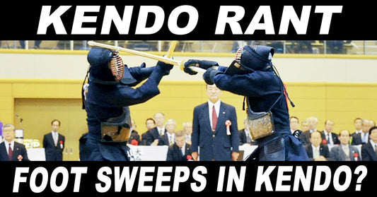 [KENDO RANT] - Foot Sweeps in Kendo? Shinai Regulations?