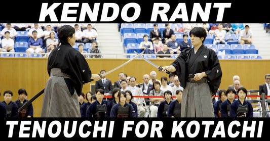 [KENDO RANT] - Tenouchi for Kotachi? Aiming for 8th Dan?