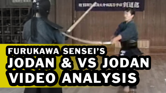 [VIDEO ANALYSIS/TRANSLATION] - Furukawa Sensei Teaches Jodan and How to Beat Jodan!