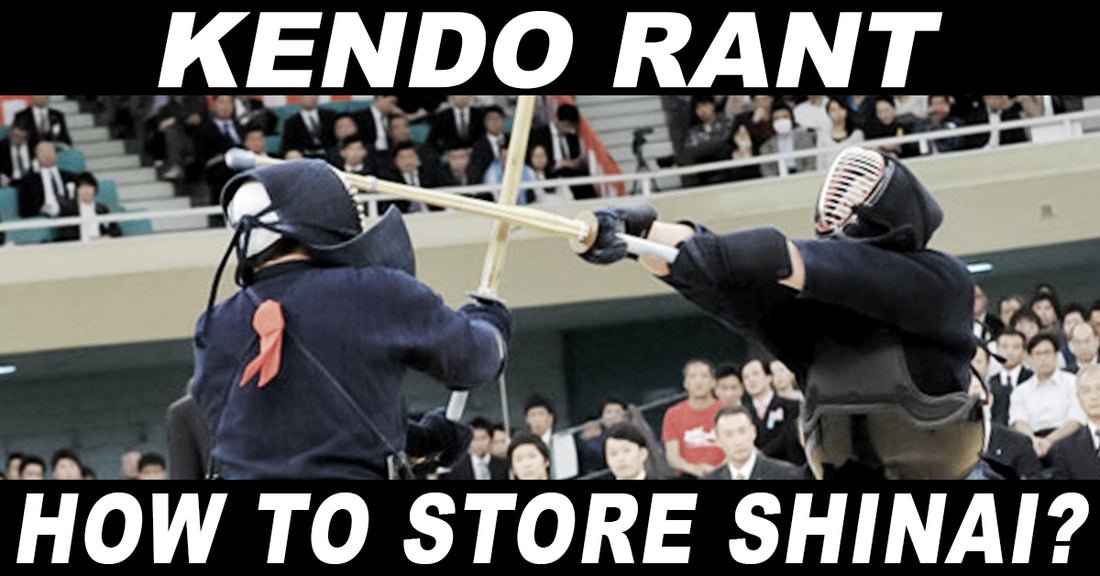 [KENDO RANT] - How to Store Shinai? How to Pass 4th Dan?