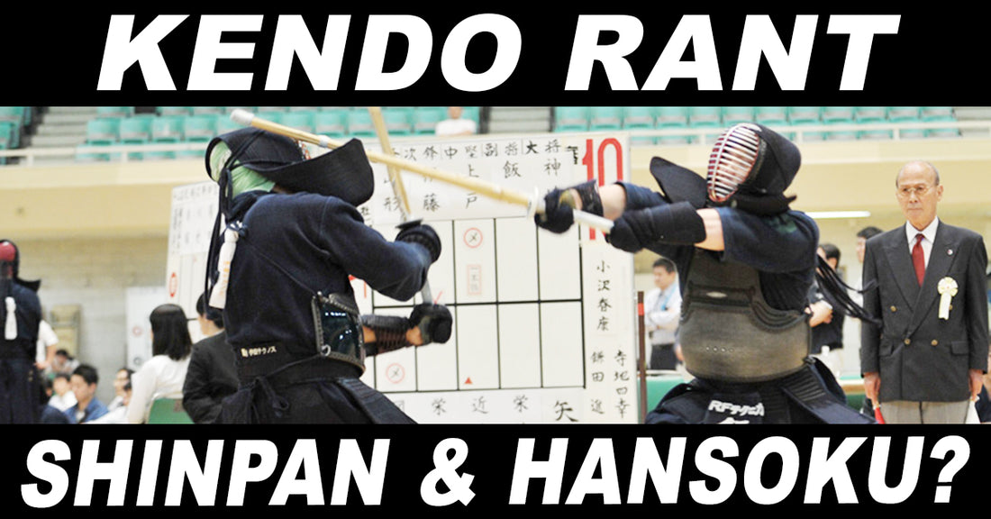 [KENDO RANT] - Shinpan and Hansoku? Vegan Kendo Equipment?