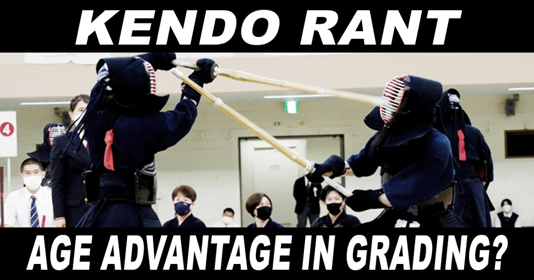 [KENDO RANT] - Age Advantage in Grading? Improving Sayuu-Men?