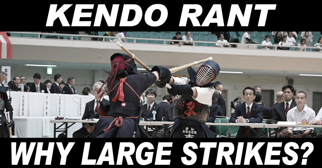 [KENDO RANT] - Why Large Strikes? Kamon Positioning?