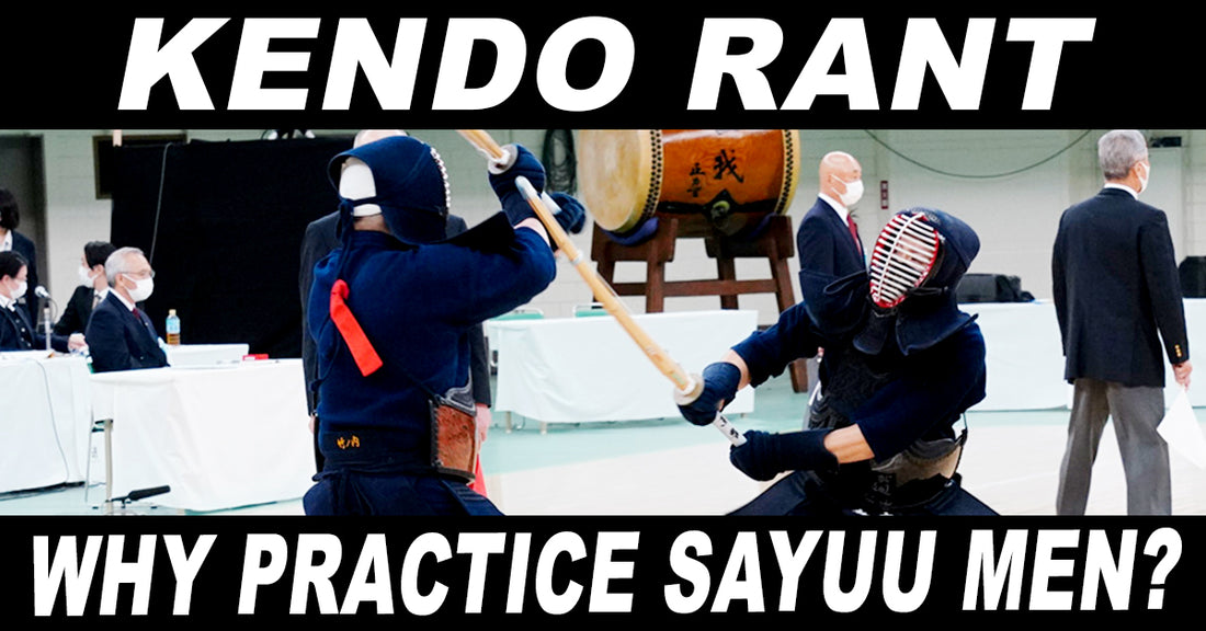 [KENDO RANT] - Why Practice Sayuu Men? Synthetic vs Bamboo Do?