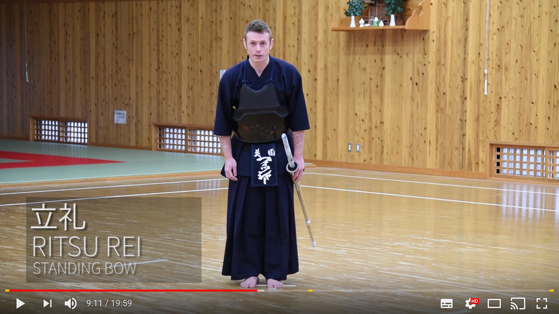 VIDEO - Kendo Basics : Manners & Etiquette - The Kendo Show