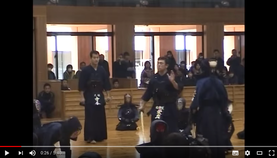 MINI BLOG/VIDEO - Eiga Sensei AND Teramoto Sensei Teach How to Practice Men Cutting and Receiving