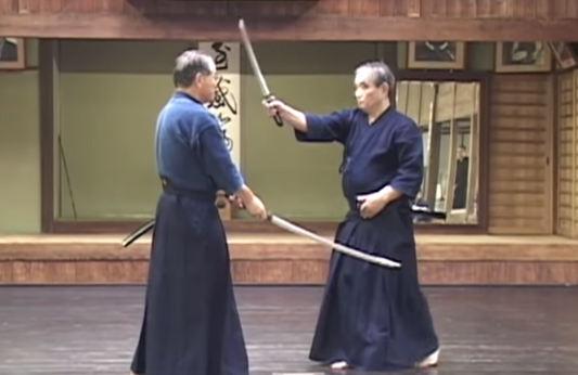 [CLASSIC VIDEO] - Chiba Sensei and Watanabe Sensei Practice Kata at the Old Noma Dojo