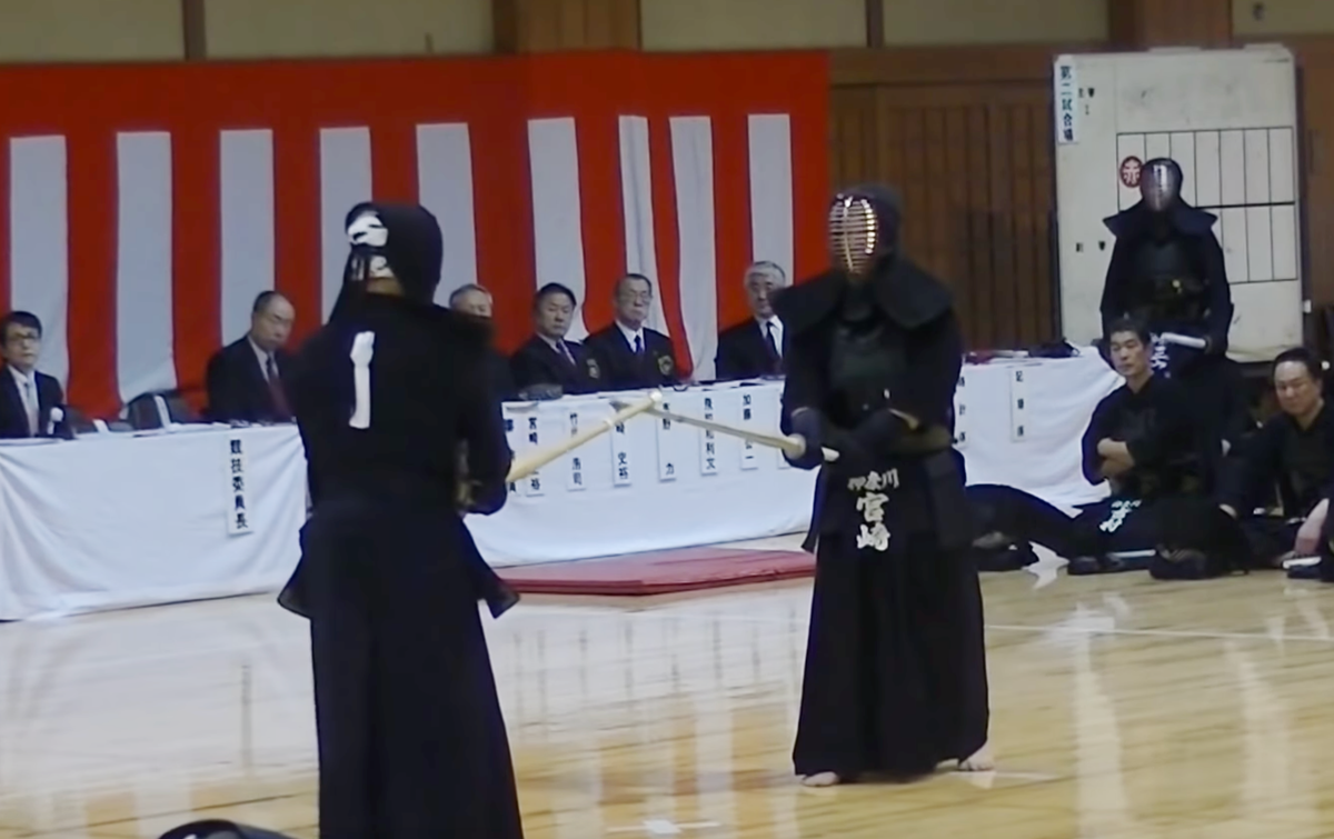 Clash Of Titans Miyazaki Masahiro Sensei Vs Hichiwa Sensei In 8th Kendostar International 8510