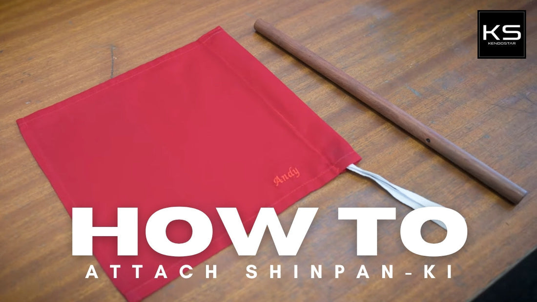 How to Attach Kendo Shinpan-Ki Flags to the Handles