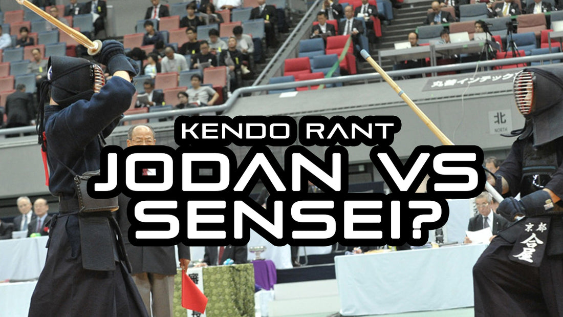 [KENDO RANT] - Jodan Against Sensei? Dodging in Kendo?