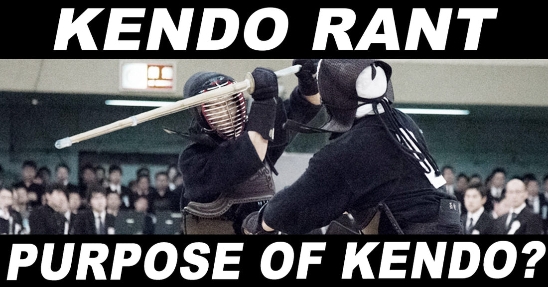 [KENDO RANT] - Purpose of Kendo? Taiatari vs Tsubazeriai?