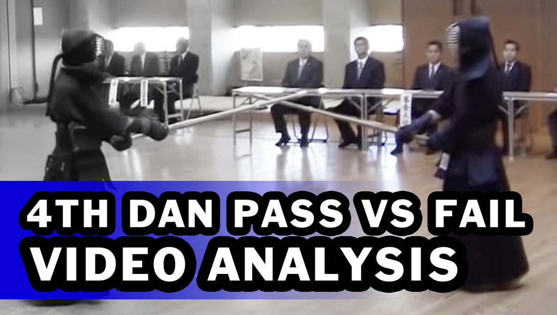 [KENDO VIDEO ANALYSIS] - Grading for 4th Dan: Pass vs Fail