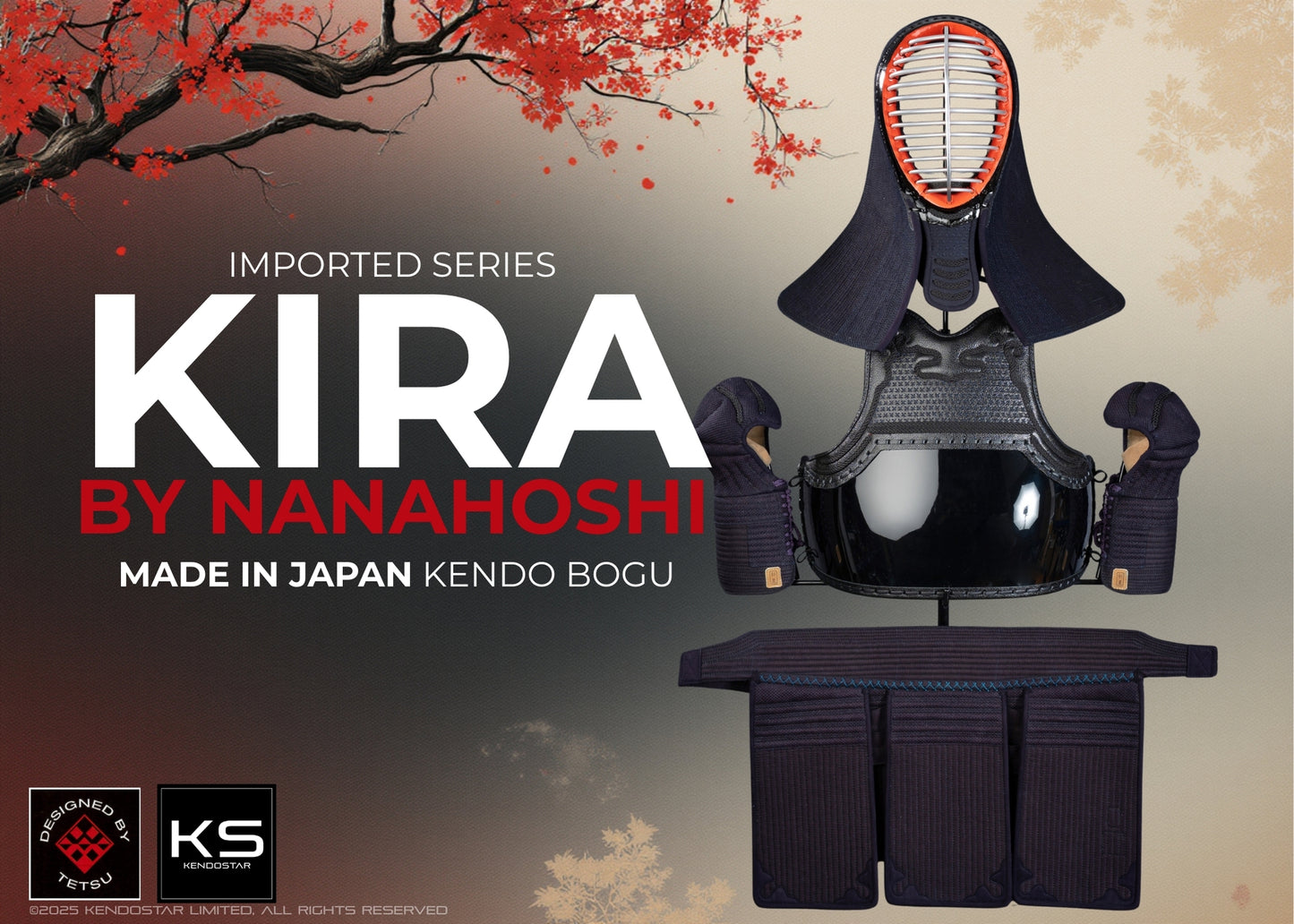 *NEW* [IMPORTED SERIES] - Nanahoshi  - KIRA - Made in Japan Kendo Bogu Set