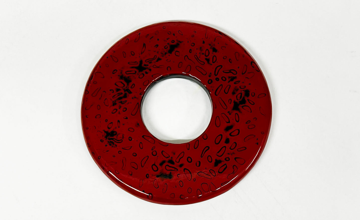 Premium Genuine Urushi Lacquered Tsuba