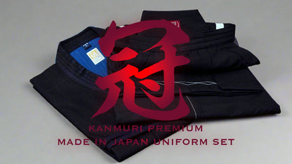 [IMPORTED SERIES] - KANMURI Genuine Bushu Aizome Premuim Uniform - MADE IN JAPAN