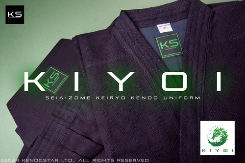 NEW AND IMPROVED - 'KIYOI' - Seiaizome KIRARI-ZASHI Kendogi & KEIRYO Hakama Uniform Set