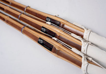 *NEW!* - Quality Smoked Dobari Jissengata Shinai ‘KACHIMAMORI’ - Set of *3*