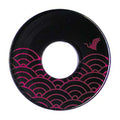 Deluxe Decorated Plastic Tsuba - Wine Namichidori