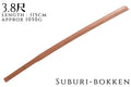 3.8 Shaku Red Oak Suburi Bokken