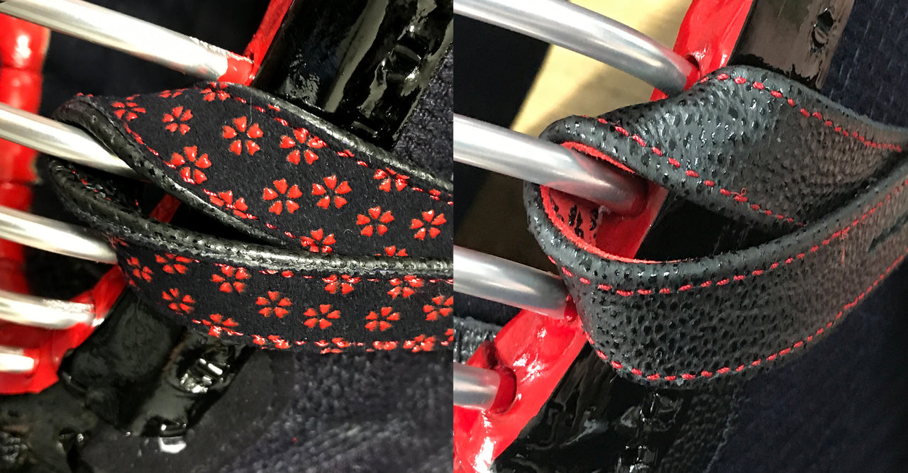 Reversible 'INDEN' Men Chichikawa - RED on BLACK KOZAKURA