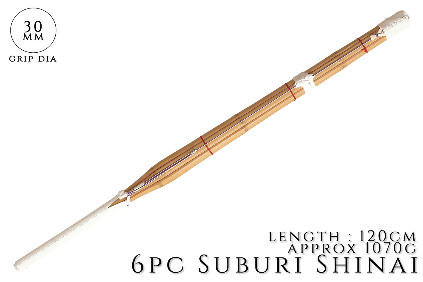 6 Piece Heavy Suburi Shinai