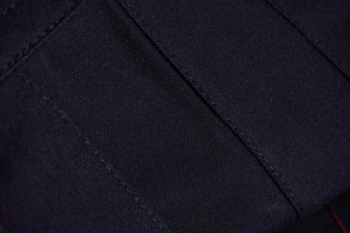 'KURENAI' Seiaizome Cotton Pleat-Lock Kendo Hakama