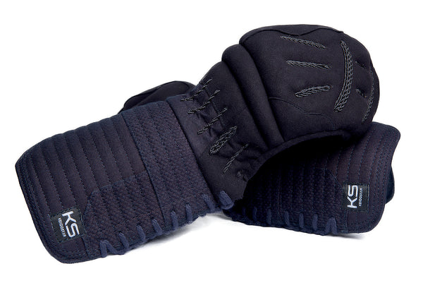 TEKKO Under Kote Wrist Protector - Japanese Kendo Forearm Protection Indigo Canvas