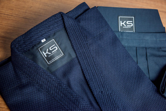 KendoStar Essentials: Single Layer Cotton Kendogi & Synthetic Hakama Uniform Set