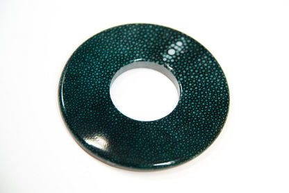 Imitation 'Same' Tsuba - Green