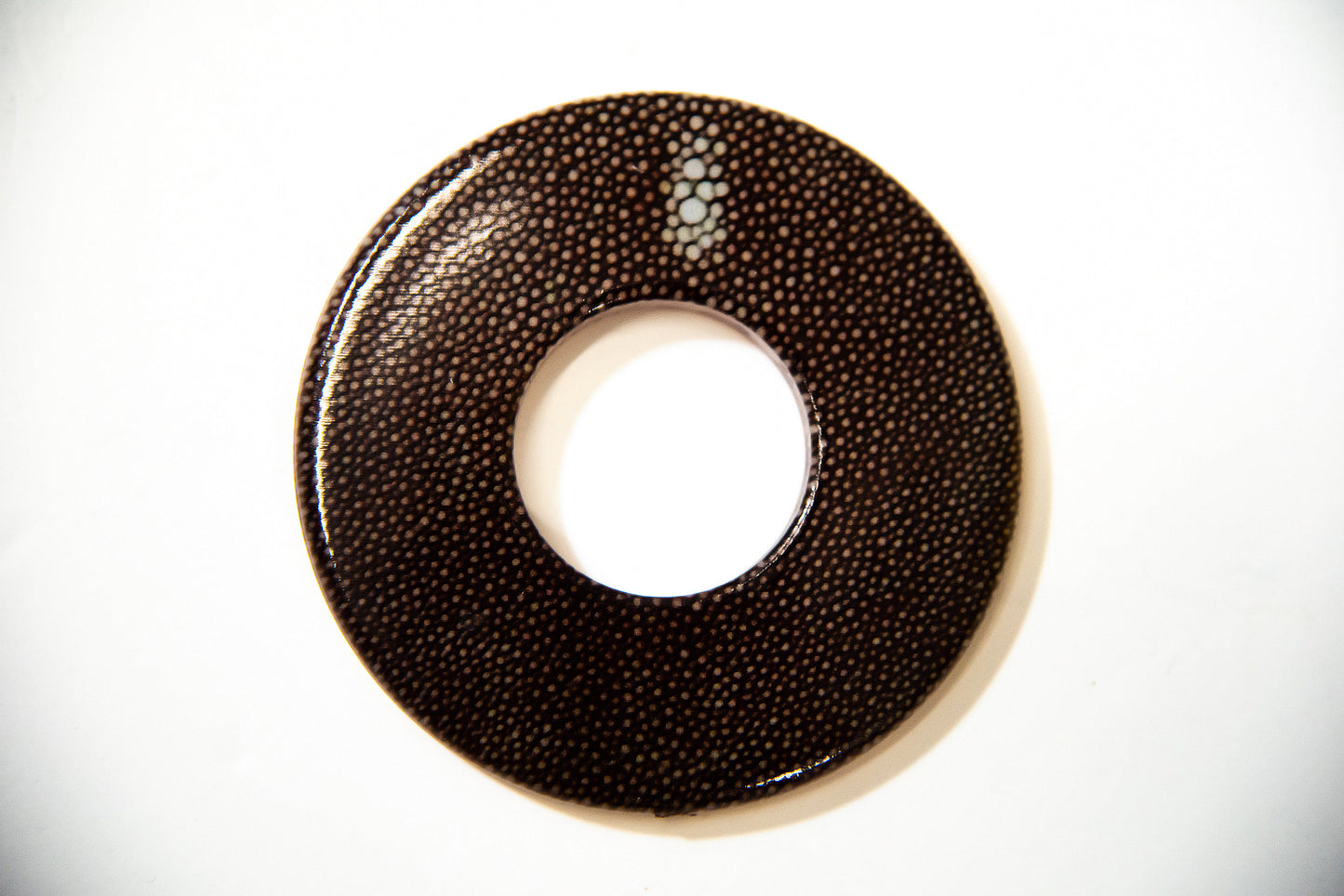 Imitation 'Same' Tsuba - Brown