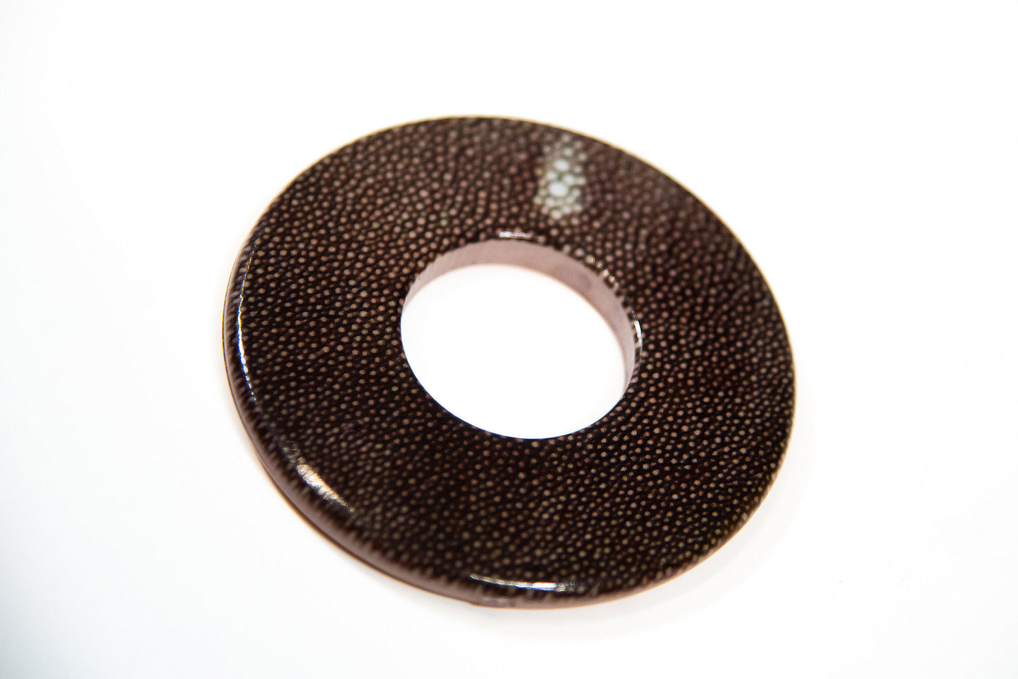 Imitation 'Same' Tsuba - Brown