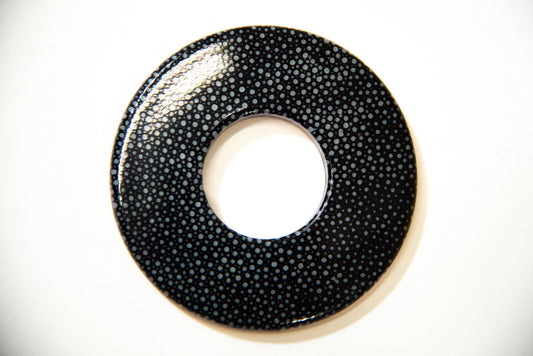 Imitation 'Same' Tsuba - Black