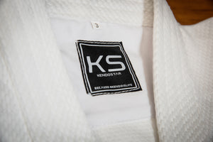 *NEW* KendoStar Essentials: WHITE Single Layer Cotton Kendogi
