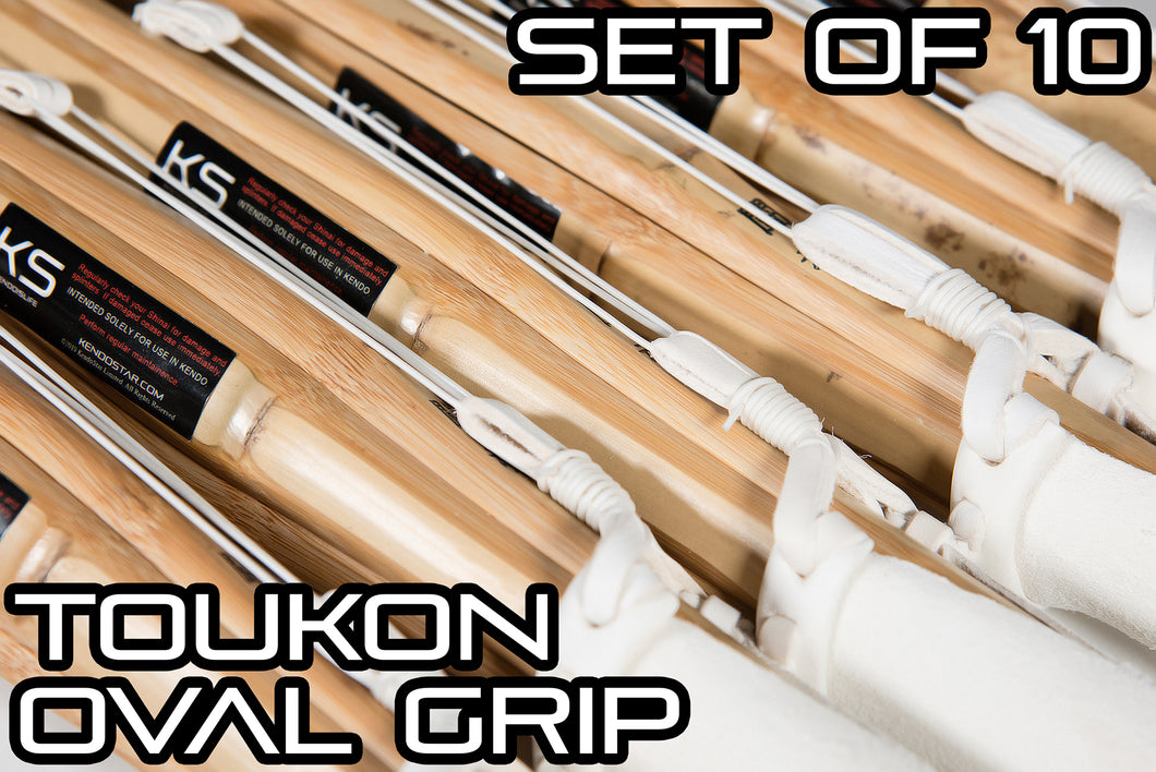 *SPECIAL OFFER* - QUALITY Oval Grip Shinai ‘TOUKON’ - Set of *10*