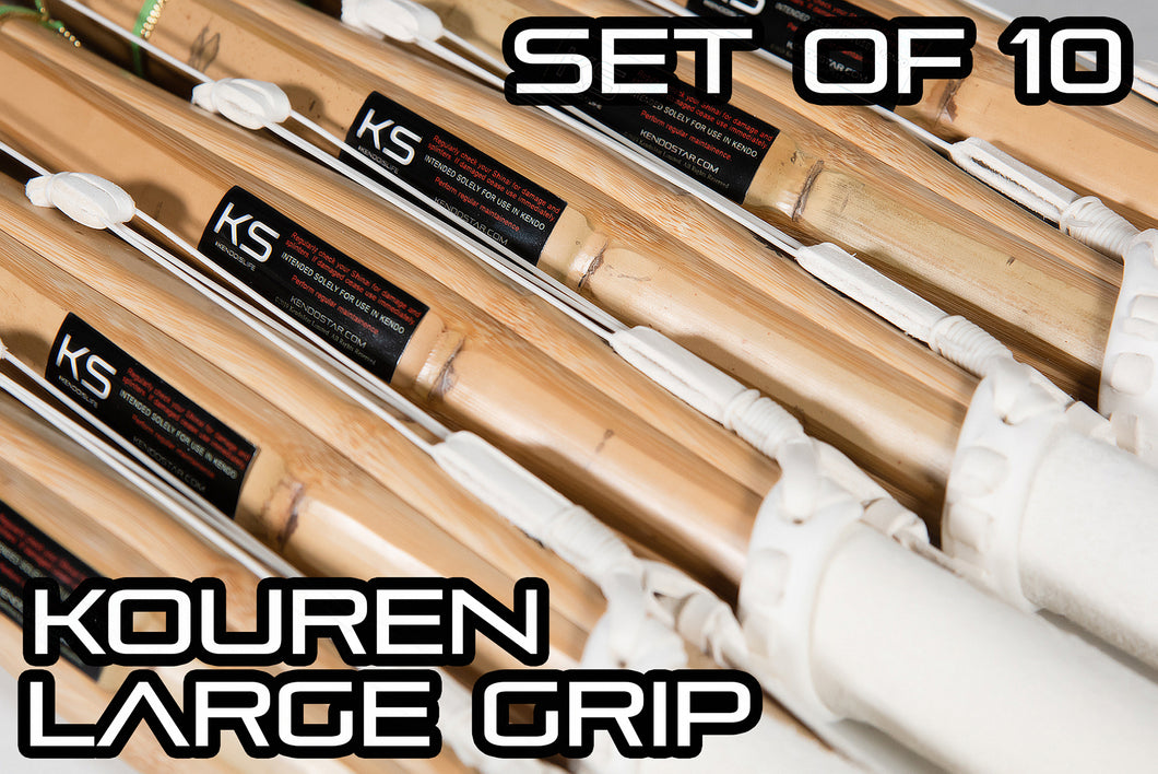 *SPECIAL OFFER* - Large Grip Dobari Shinai ‘KOUREN’ - Set of *10*