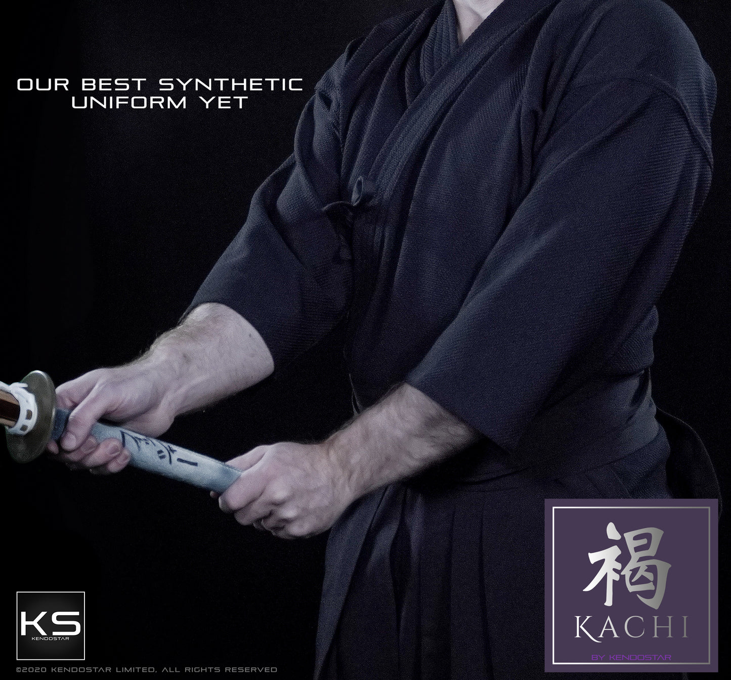 *50% OFF* - 'KACHI' - Elite Featherweight Kendogi & Pleat-Lock Hakama Uniform Set